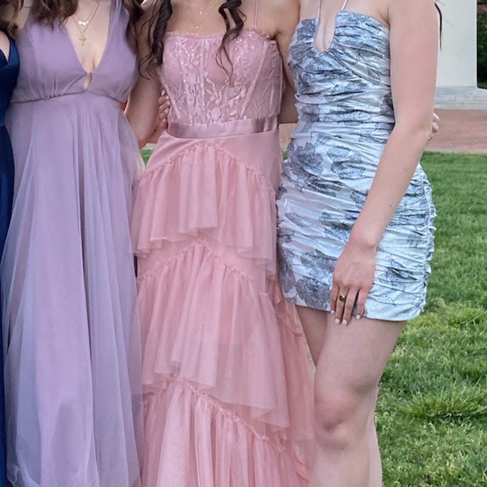 Pink Formal Prom Dress. Size 3